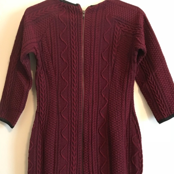 Joes Jeans Burgundy mini dress - Picture 2 of 4